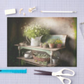 ファームハウスポッティングベンチ 薄葉紙 (クラフト)