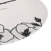 ファームハウスマグノリアカスタムフラワー設立年 カッティングボード (角)