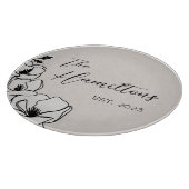 ファームハウスマグノリアカスタム設立年 カッティングボード (角)