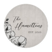 ファームハウスマグノリアカスタム設立年 カッティングボード (正面)