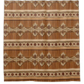 ファームハウスモダンシャワーカーテンスタイル1 シャワーカーテン (正面)