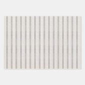 ファームハウスモダンセージグリーンクリスマス ラッピングペーパーシート (正面2)