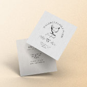 ファームハウスモダンチキンファームの名刺 スクエア名刺