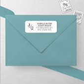 ファームハウスモノグラム結婚ズ住所 シール