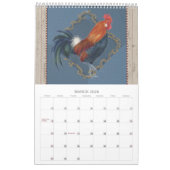 ファームハウスルースターズカレンダー2024 カレンダー (3月 2026)