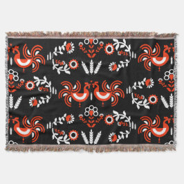 ファームハウスロースターカントリーサイドホームデコール スローブランケット