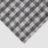 ファームハウスロースター白黒バッファローチェックプレイド 薄葉紙 (詳細)