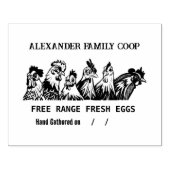 ファームハウスヴィンテージエッグカートンスタンプ ラバースタンプ (インプリント)