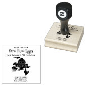 ファームハウスヴィンテージエッグカートンスタンプ ラバースタンプ (押印)