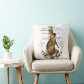 ファームハウスヴィンテージグレンザックイースターウサギコットン クッション (椅子)