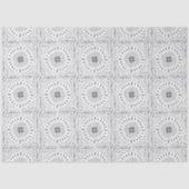 ファームハウスヴィンテージタイルブラックグレーホワ絵を描イト 薄葉紙 (正面)