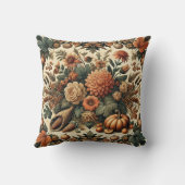 ファームハウスヴィンテージ素朴秋オータムカントリー クッション (裏面)