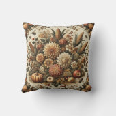 ファームハウスヴィンテージ素朴秋オータムデコール クッション (裏面)