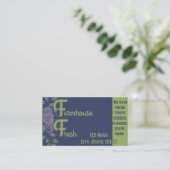 ファームハウス名刺 名刺 (スタンド正面)