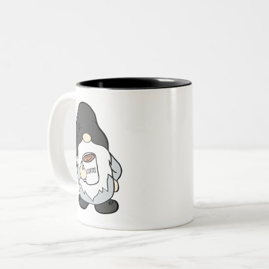 ファームハウス格言とLumpy Coffee Mug ツートーンマグカップ (正面左)