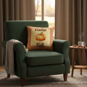 ファームハウス素朴オレンジパンプキンハロー秋デコール クッション