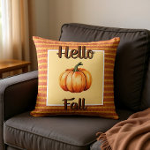 ファームハウス素朴オレンジパンプキンハロー秋デコール クッション