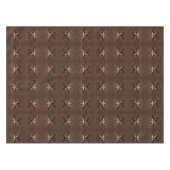 ファームハウス素朴カウボーイウェスタンカントリーテキサス州スター テーブルクロス (正面(横))