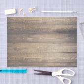 ファームハウス素朴カントリーバーンウッドプランクス 薄葉紙 (クラフト)