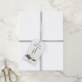 ファームハウス素朴クリスマスキャンドル&ピネコーン ギフトタグ (より糸付き)