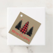 ファームハウス素朴クリスマスツリートリオ フェイバータグ (インサイチュ)