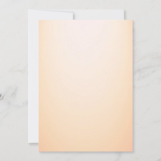 ファームハウス素朴コージーオータムサンクスギビング 招待状 (裏面)