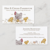 ファームハウス素朴チクズヘンファーム 名刺 (正面/裏面)