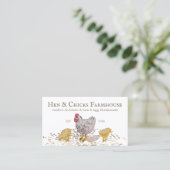 ファームハウス素朴チクズヘンファーム 名刺 (スタンド正面)