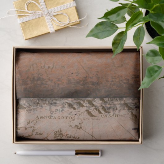 ファームハウス素朴バーンヴィンテージカーデクページ 薄葉紙 (ギフト)