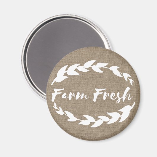 ファームハウス素朴ファームフレッシュローレズバフェイクラップ マグネット (正面/裏面)