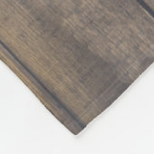 ファームハウス素朴ホワイトディアリボンファミリー名 フリースブランケット (角)