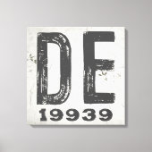 ファームハウス素朴州ジップコードデラウェア キャンバスプリント (正面)