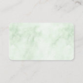 ファームハウス素朴新予約結婚席 プレイスカード (裏面)