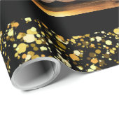 ファームハウス アンティーク ヴィンテージ ランタン ラスティック ウッド ギフト ラッピングペーパー (ロールコーナー)