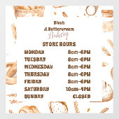 ファームハウス アーティザン ベーカリー ウィンドウサイン (シート)