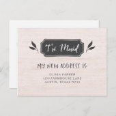 ファームハウス | 住所変更 案内ポストカード (正面/裏面)