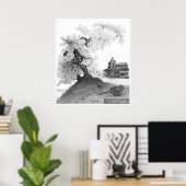 「ファームハウス」by Jeff Camden ポスター (ホームオフィス)