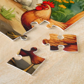 ファームハカラフルウス素朴パズル ジグソーパズル (側面)