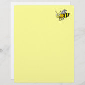 ファームハニーファンキービーリサイクルレターヘッド紙 (正面/裏面)