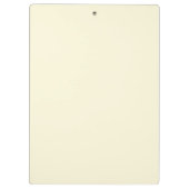 ファームハパーソナライズされたウスフランスのブルートイレデジュイ クリップボード (裏面)