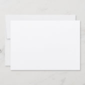 ファームハパーソナライズされたウスモダン手書きスタイル ノートカード (裏面)