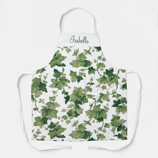 ファームハパーソナライズされたウス素朴登山アイビー エプロン (正面)