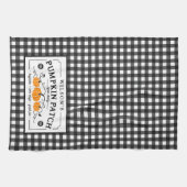 ファームハパーソナライズされたンプキンパッチ キッチンタオル (横)