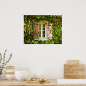 ファームハフランスのウインドウシャッターのポスター ポスター (キッチン)