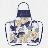 ファームハフランスのウス素朴スタイリッシュかわいらし エプロン (正面)