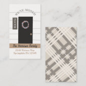 ファームハモダンウスのドアの移動発表 エンクロージャーカード (正面/裏面)