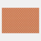 ファームハモダンウスの休日を燃やしたオレンジ ラッピングペーパーシート (正面3)