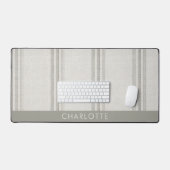 ファームハモダンウスチキングサージュパーソナライズされた デスクマット (キーボード&マウス)