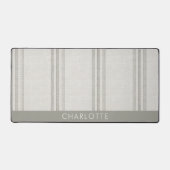 ファームハモダンウスチキングサージュパーソナライズされた デスクマット (正面)