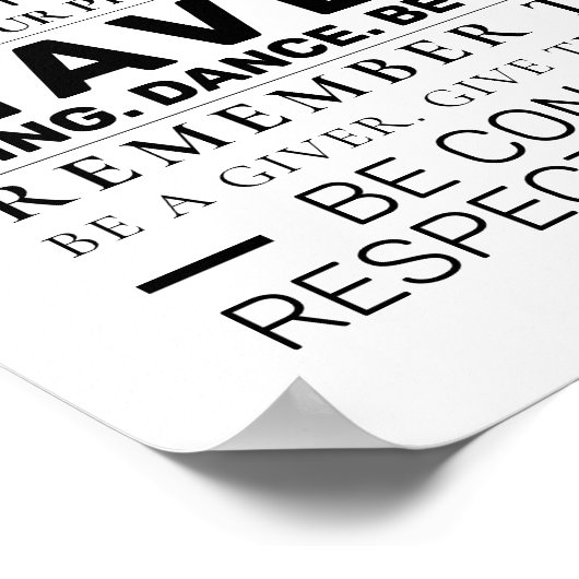 ファームハモダンウスパーソナライズされたファミリールールB&W ポスター (角)